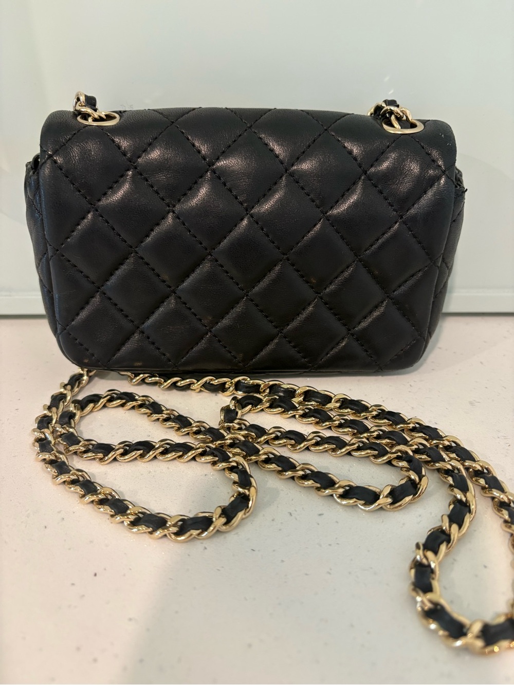 Chanel Extra Mini Classic Flap Black Lambskin Gold Hardware - Picture 2 of 16
